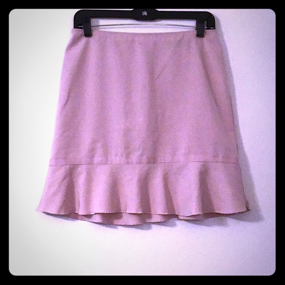 ✨Pink A-list Peplum Mini Skirt